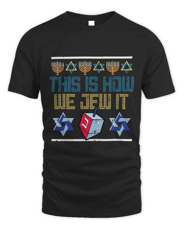 This Is How We Jew It Hanukkah Jewish Bar Mitzvah Dreidel
