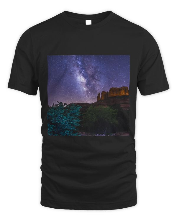 Gorgeous Stars Milky Way over Cathedral Rock Arizona