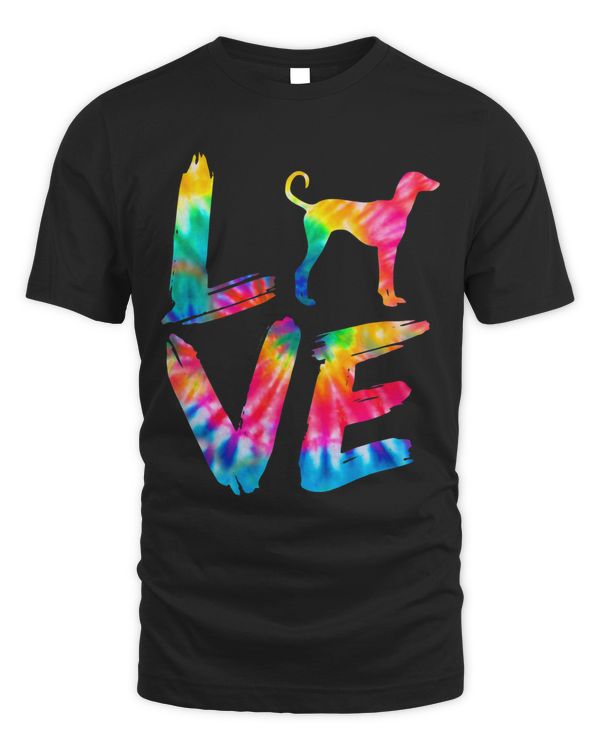 Azawakh Tie Dye Love Dog Mom Dad