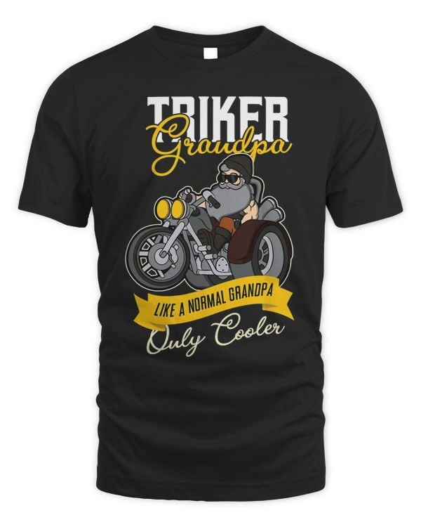 Triker Grandpa Grandfather Motorcycle Tricycle Pensioner
