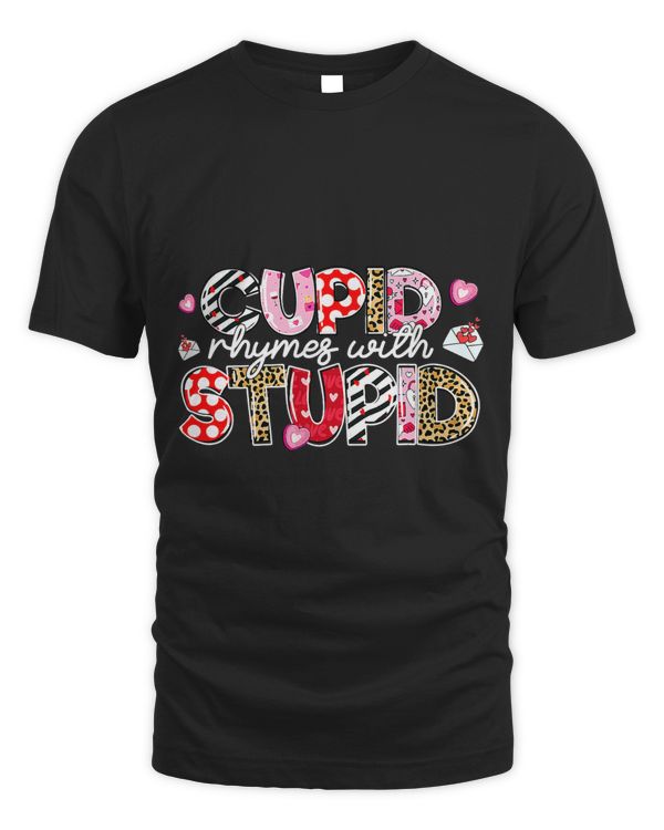 Cupid Rhymes With Stupid Groovy Happy Valentines Day Gifts3