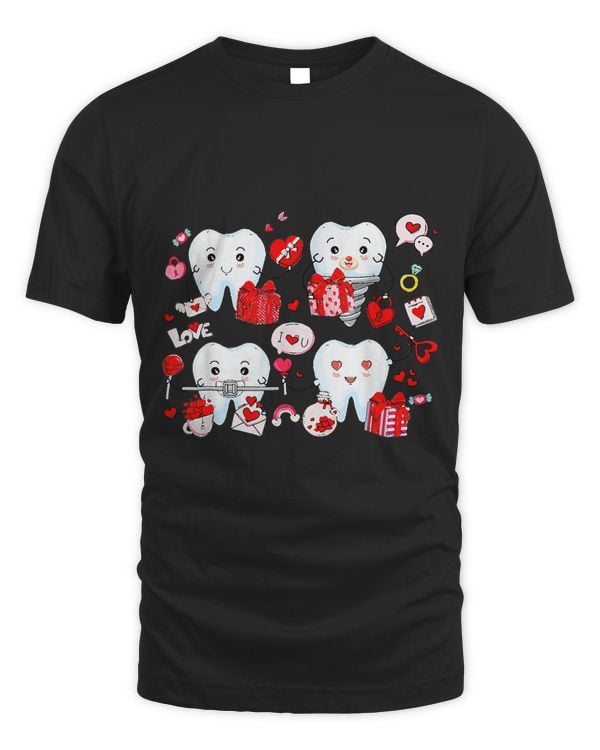 Cute Teeth Dental Life Happy Valentines Day Dentist 9