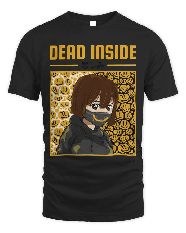 Dead Inside Japanese Sad Anime Girl Soft Grunge Emo Goth30