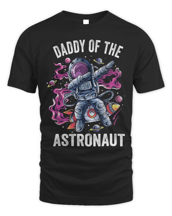Mens Rocket Father Dad Daddy Man FaAstronaut