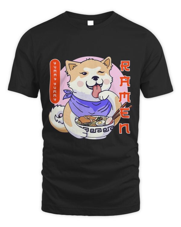 Ramen Shiba Inu Kawaii Japanese Cute Funny Ramen Dog Puppy