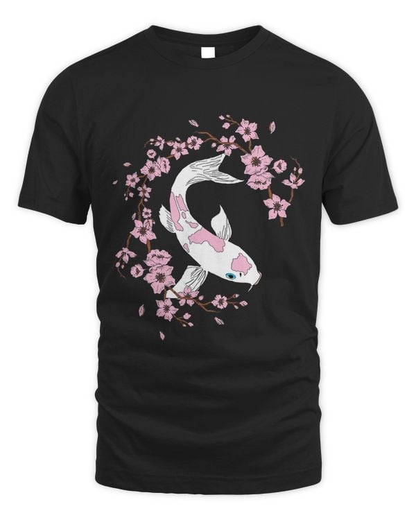 Sakura Blossom Tree Japanese Koi Carp Cherry Flower Tree