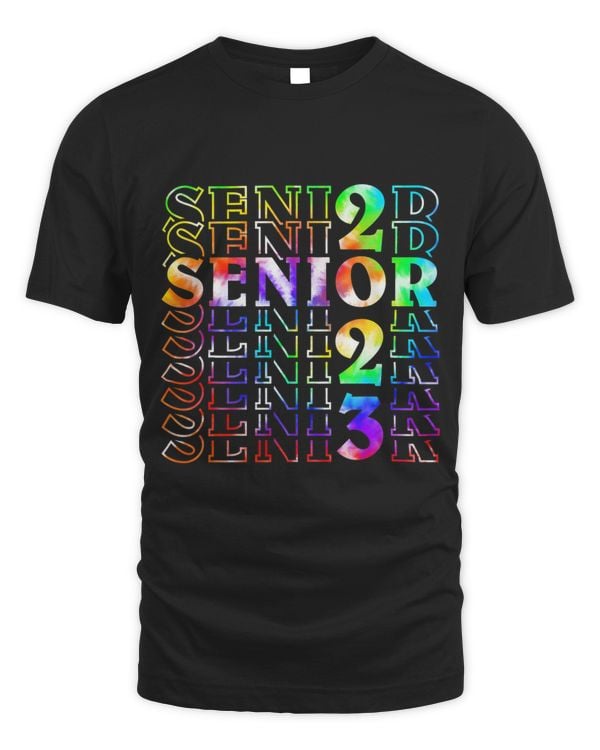 Senior Graduation 23 Men Girl Class of 2023 Senior Tie Dye