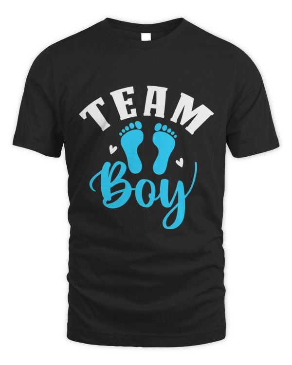 Team Boy Baby Boy Team Blue Cute Gender Reveal Party