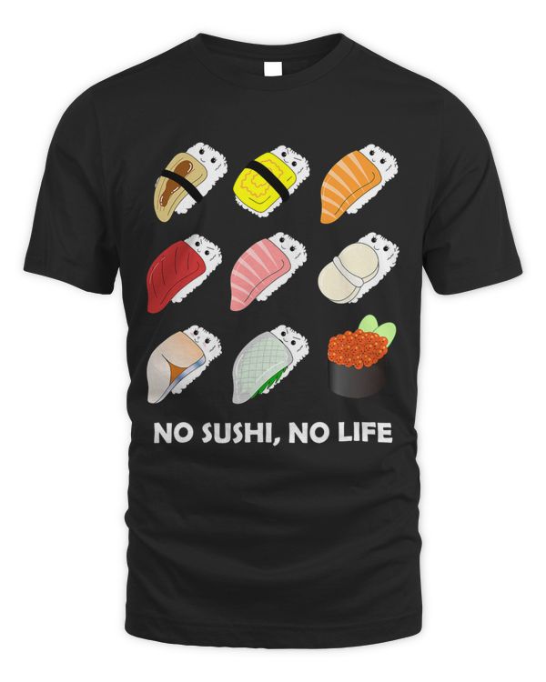 No Sushi No Life Japanese Foodie Idioms
