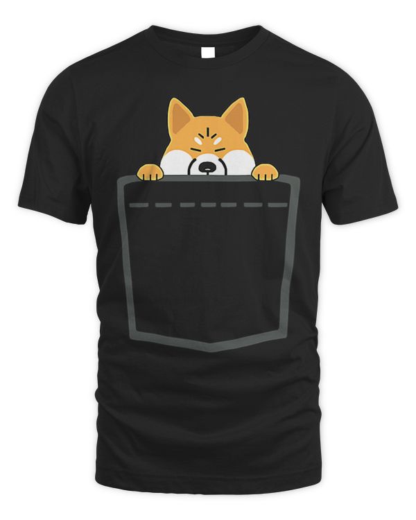 Funny Cute Shiba Inu In Your Pocket Shiba Inus & Dog Lover