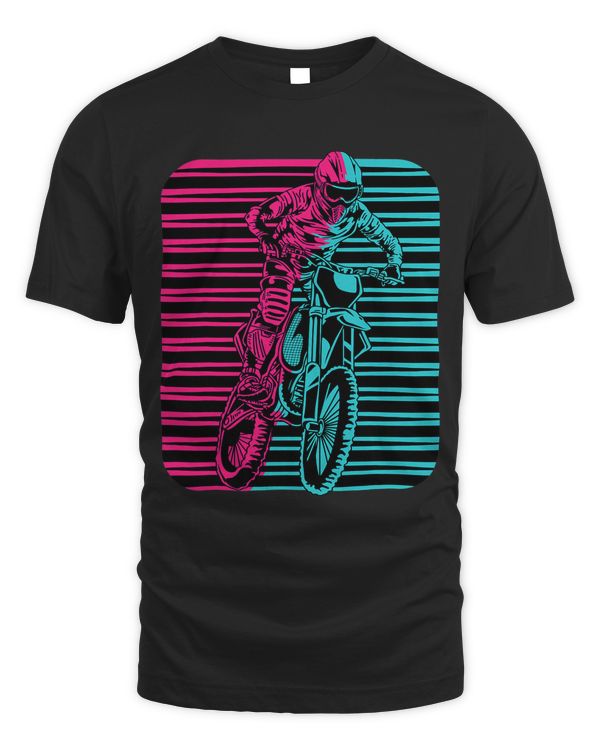 Motorcross Sunset Motorcyclist
