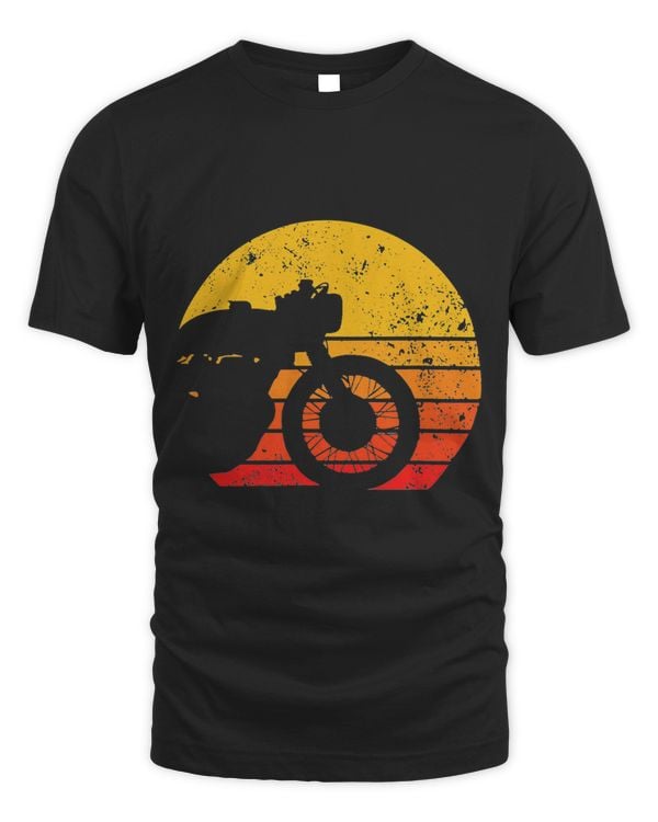 Motorcycle Shirt Cool Vintage Retro Cafe Racer Fan