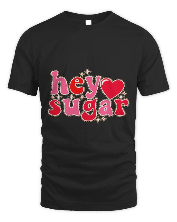 Sugar Groovy Retro Happy Valentines Day Couple Matching