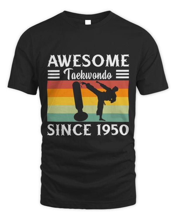 Awsome Taekwondo Fighter Since 1950 Karate Judo MMA