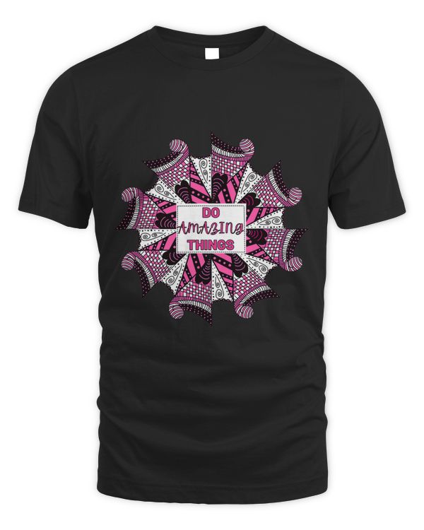 Pink Black And White Mandala Hearts Valentines Day Amazing