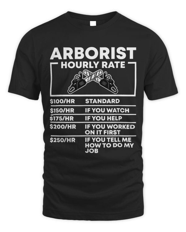 Arborist Hourly Rate Funny Tree Surgeon Arborist