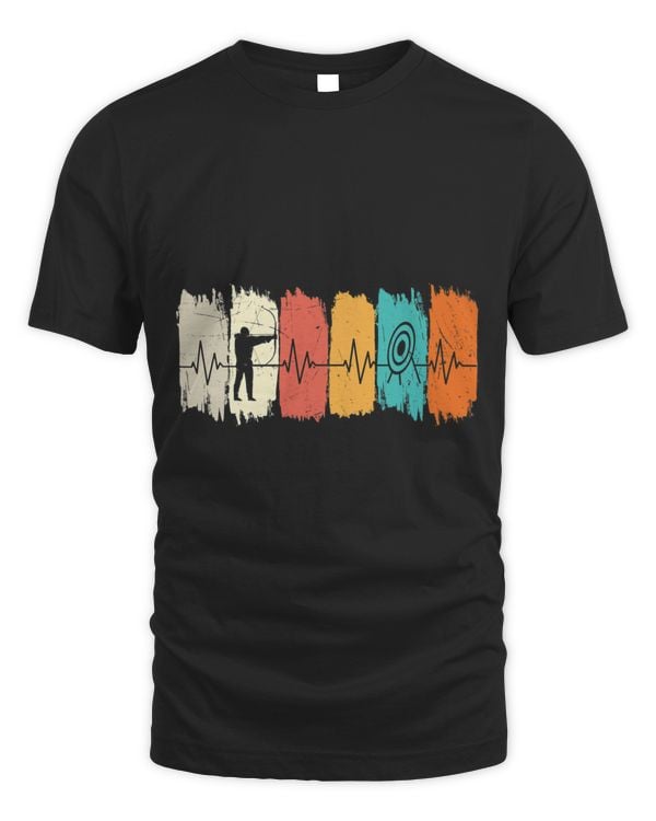 Archer Archery Heartbeat Funny Quotes Graphic