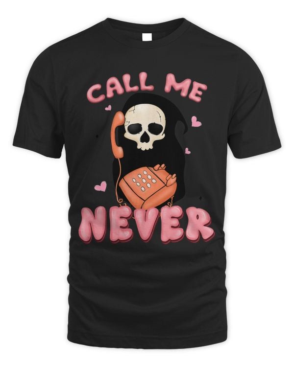 Call Me Never Ghost Happy Valentines Day Girlfriend Vday
