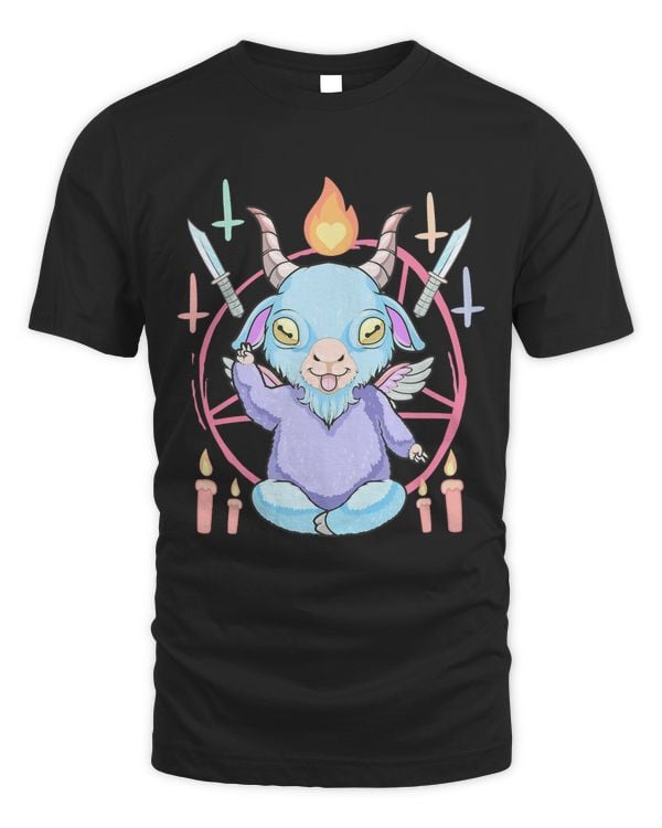 Baby Baphomet Kawaii Pastel Goth Emo Nu Goth Satanic Gothic