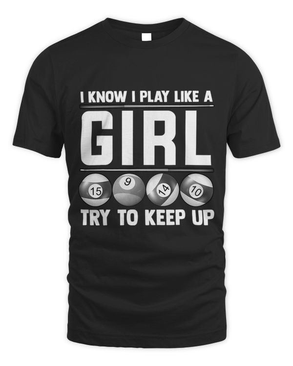 Cool Billiards Art For Women Girl Pool Player 8 Ball Snooker 1