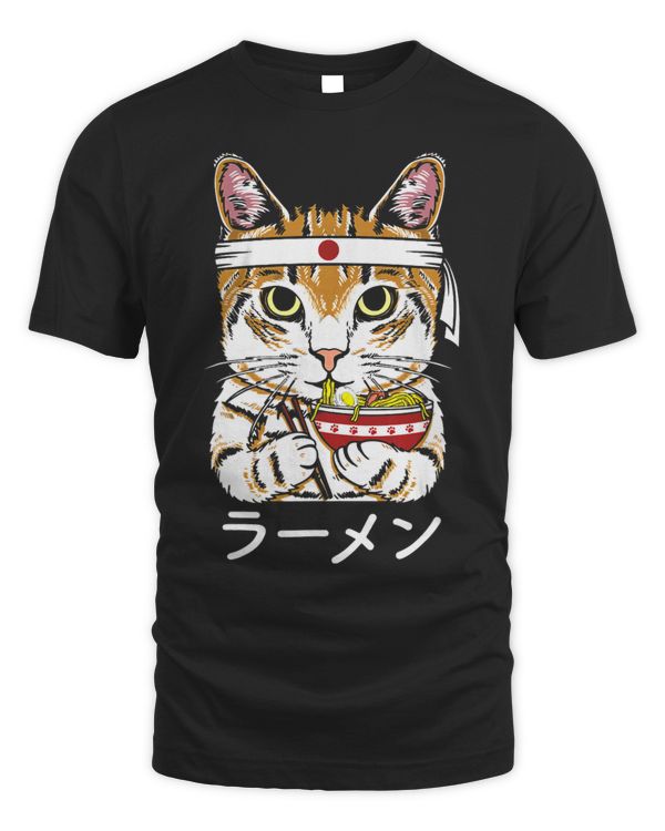 Cute Ramen and Cats Funny Anime Otaku Noodle Japanese Gift