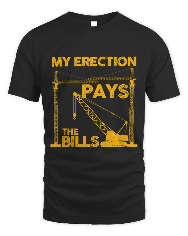 Crane Operator Design Men Dad Funny Construction Building 2