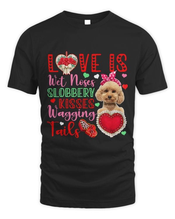 Dog Lover Wet Noses Slobbery Kisses Cute Maltipoo Lover