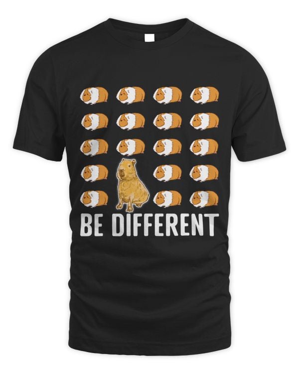 Be different Capybaras Funny Capibara Rodent Capybara
