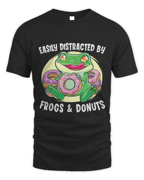 Donut Doughnut Frog Catcher Frog Hunter Funny Frog