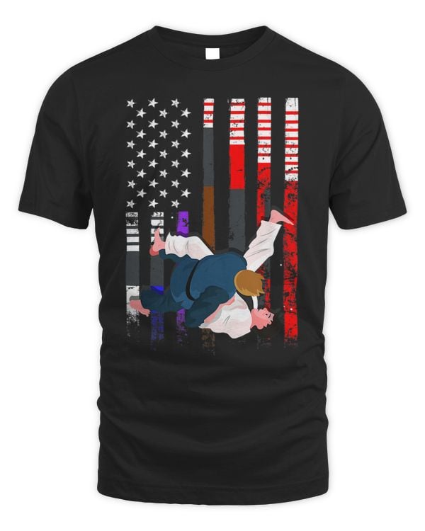 Brazilian Jiu Jitsu Stars & Stripes Rank BJJ Flag