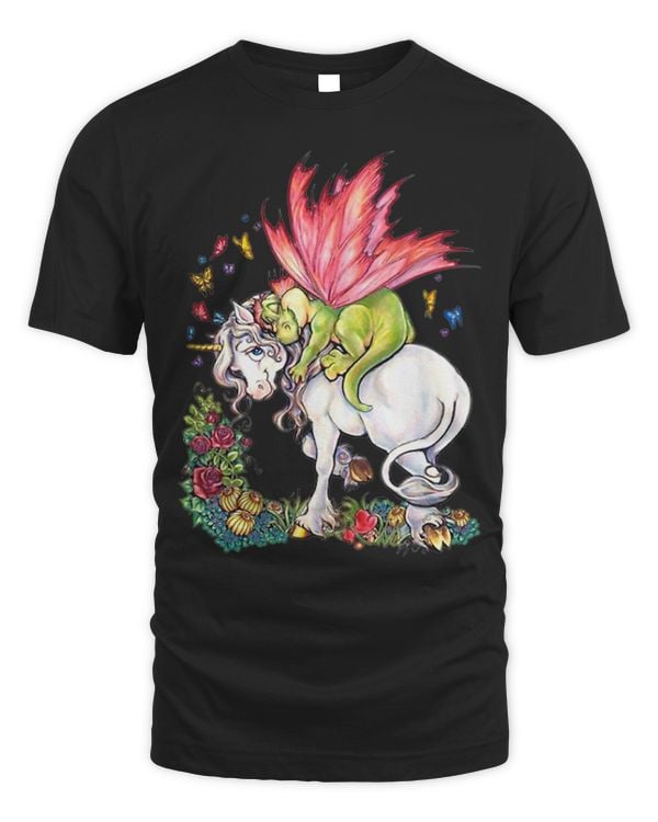 Cute Dragon Unicorn Butterfly