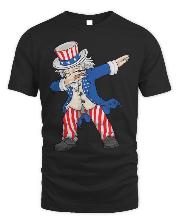 Dabbing Uncle Sam 4th of July US Patriotic American Pride 8