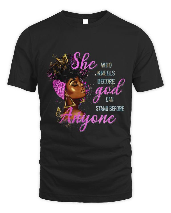 Black Girl She Who Kneels Before God Christian Afro Women 3
