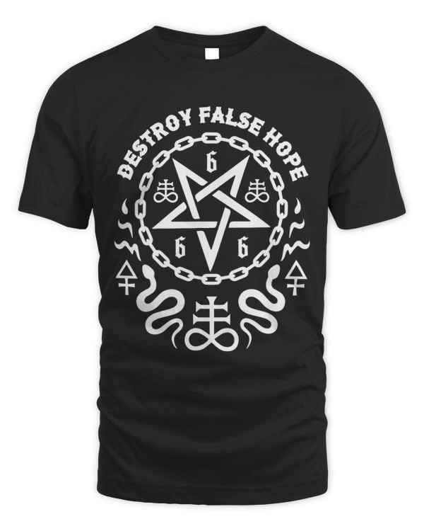 Destroy False Hope Satanic Pentagram