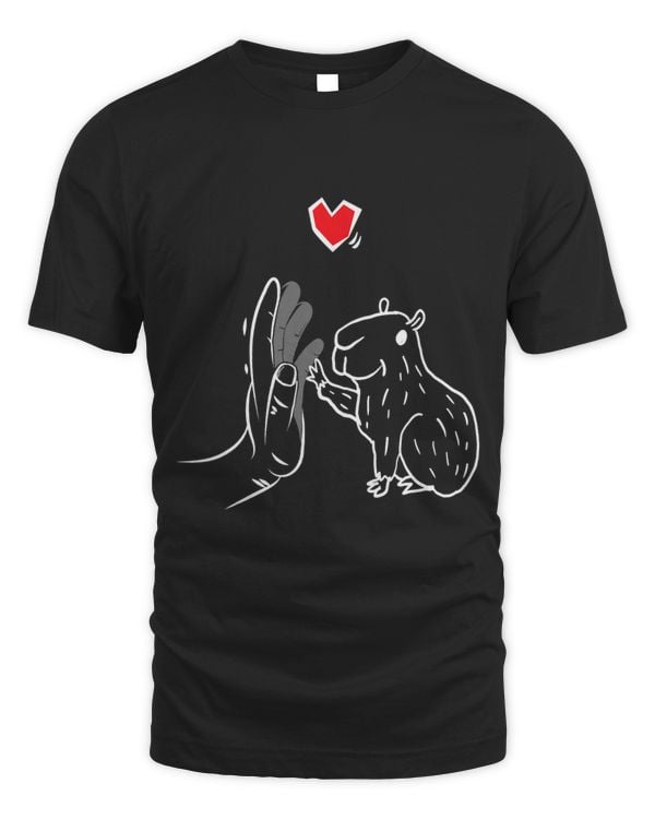 Capybara Love Capibara Rodent Capy Heart