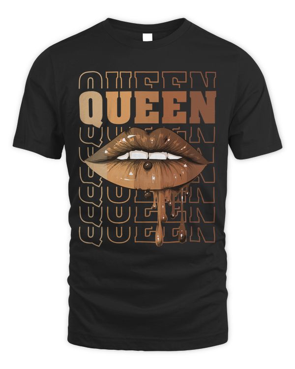 Dripping Lips Black History Queen BHM Melanin Women Girls 8