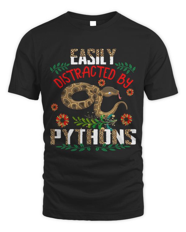 Easily Distracted By Pythons Leopard Sunflowers Python Lover