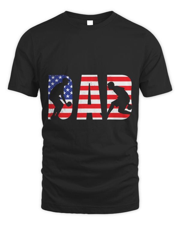 Bocce sports DAD mixed with a flag theme