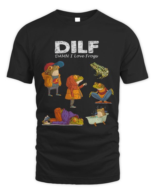 DILFDamn I Love Frogs Funny Saying FrogAmphibian Lovers 2 8