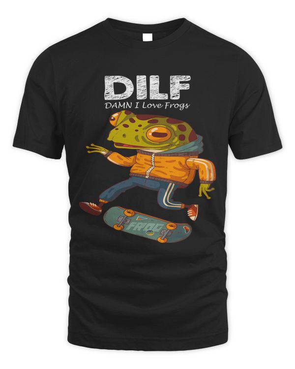 DILFDamn I Love Frogs Funny Saying FrogAmphibian Lovers 2