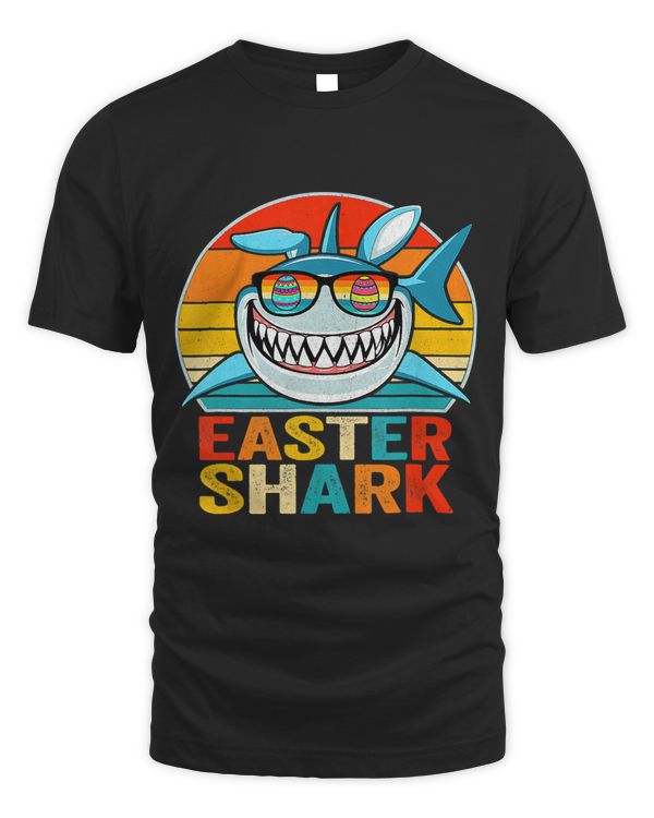 Egg Breaker Shark Easter Funny Boys Girls Kids 3