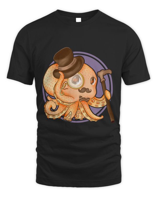 Chibi Kawaii Cute Fancy Octopus Japanese Anime Octopus 529