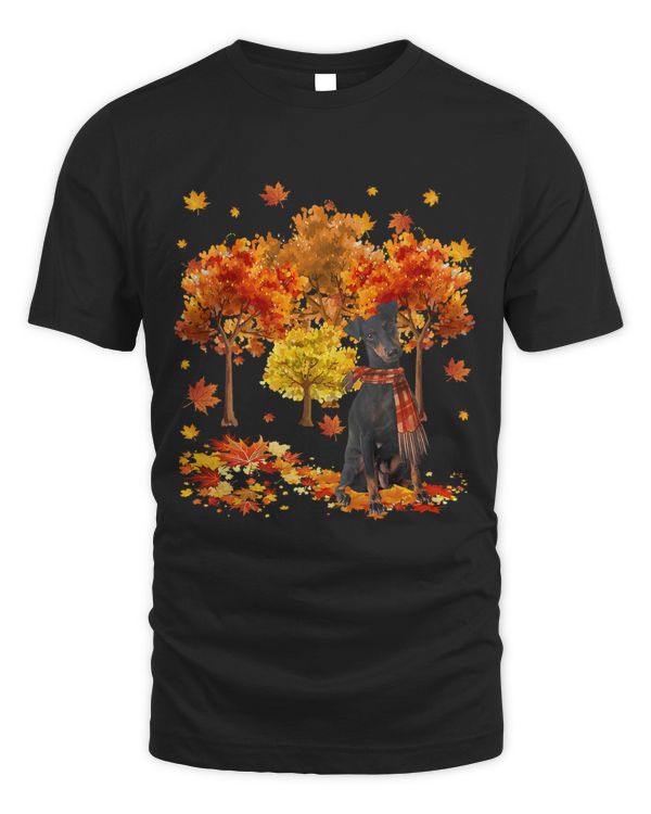 Its Fall Yall Manchester Terrier Autumn Tree Fall Leaves 16