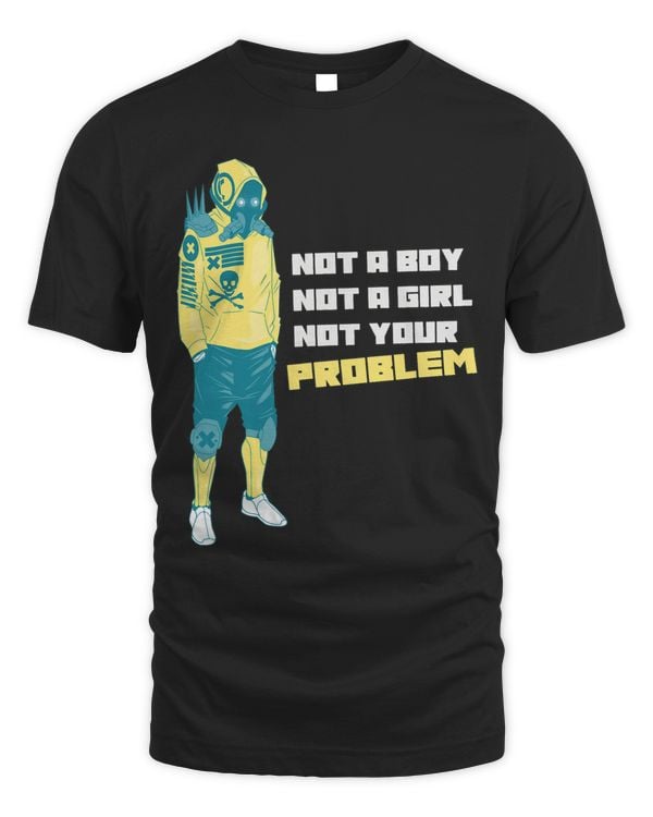 Cyer Punk Hard Rock Not A Boy Not A Girl Not Your Problem