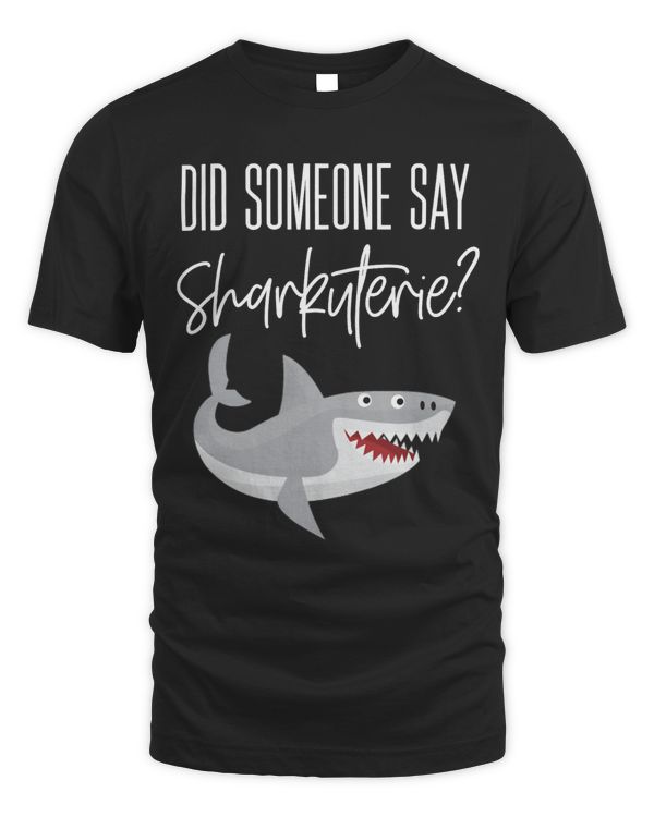 Charcuterie Sharkutery Board Cheese Saying Shark Lover
