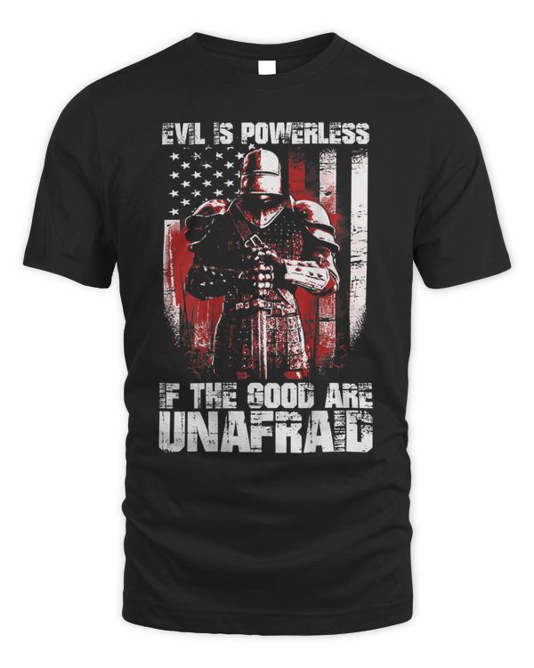 Crusader The Good Are Unafraid Fight Evil Knight Templar