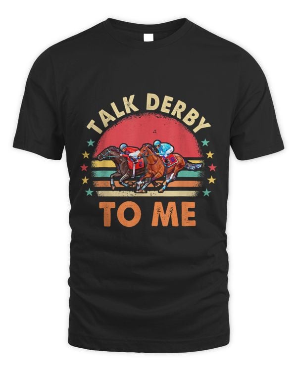 Derby Day Party Talk Derby To Me Horsing Race Funny Retro