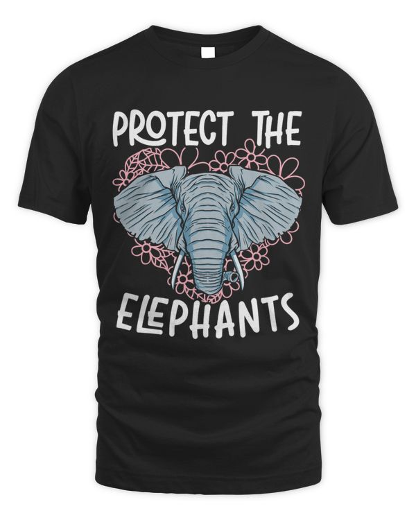 Protect The Elephants Tusk Zoo Animal Lover Zookeeper