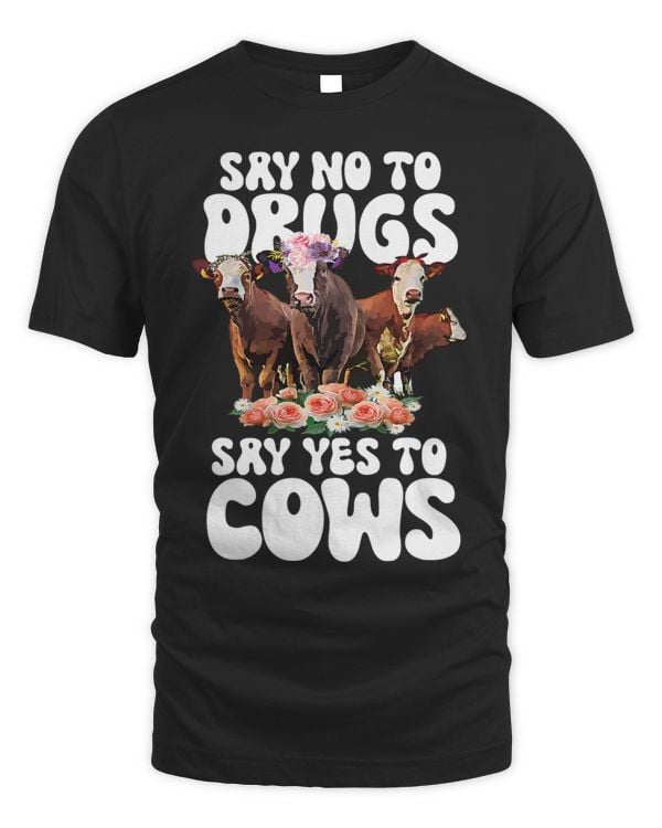 Say Yes to Cows We Wear Red For Red Ribbon Week Awareness 220