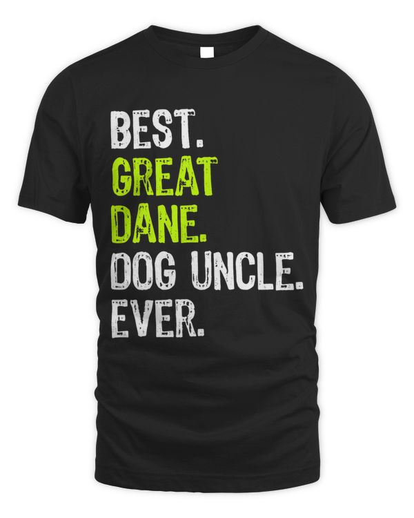Best Great Dane Dog Uncle Ever T-Shirt